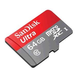64 Gb of Class10 SD memory
